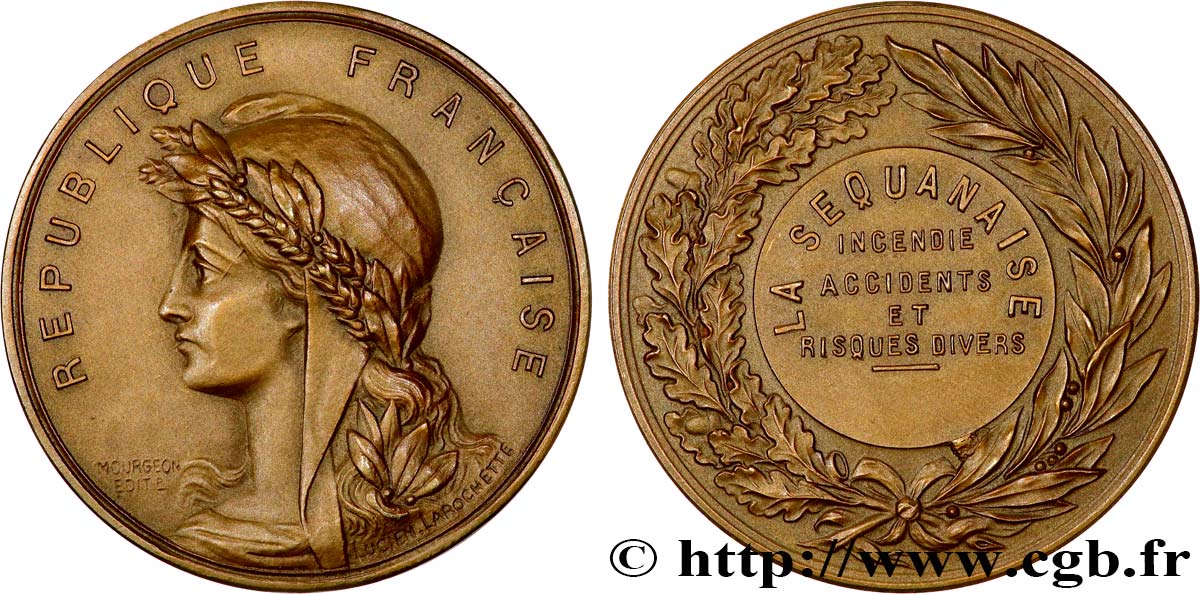 ASSURANCES Médaille, La Sequanaise AU