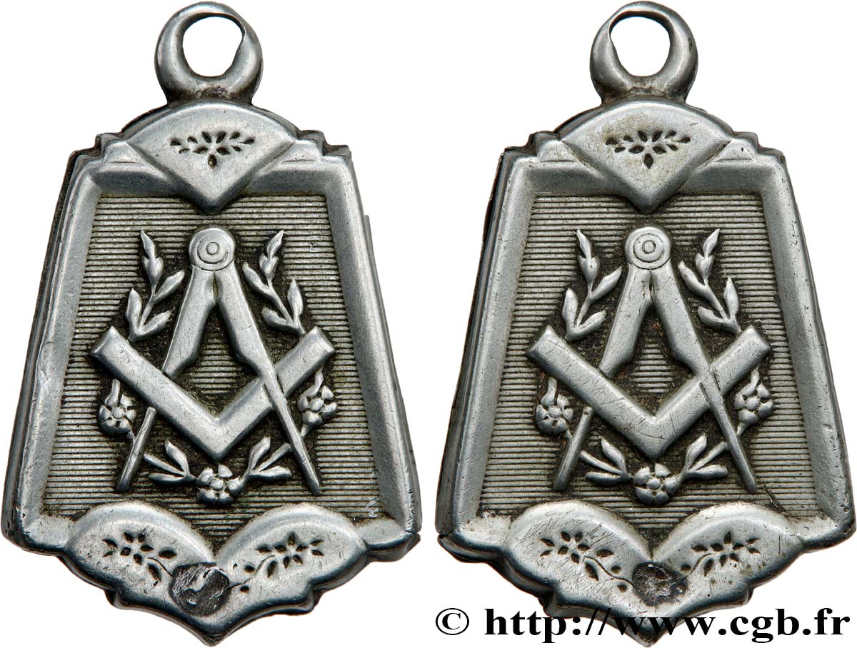 FREEMASONRY Médaille, Bijou franc-maçonnique XF