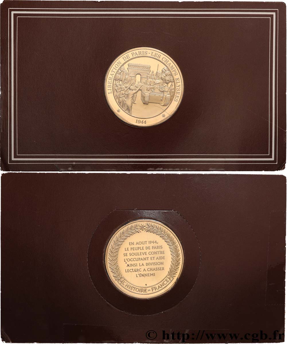 HISTOIRE DE FRANCE Médaille, Libération de Paris MS