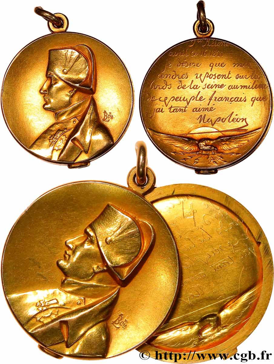 LUIS FELIPE I Médaille, Déplacement des cendres de Napoléon Ier MBC+
