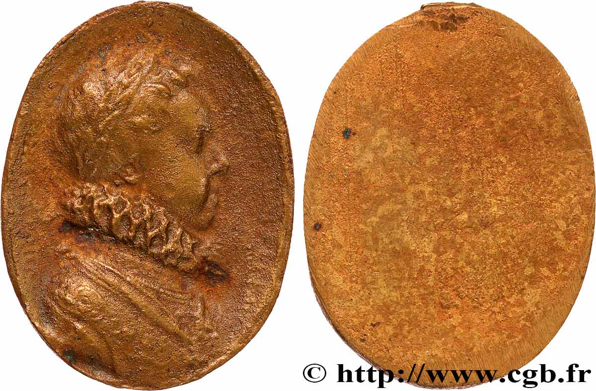 LOUIS XIII  Médaille, Louis XIII, tirage uniface VF