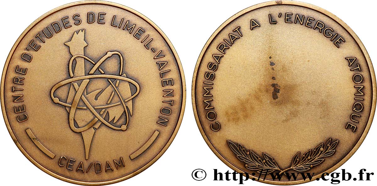 SCIENCES & SCIENTIFIQUES Médaille, Centre d’études de Limeil-Valenton VZ