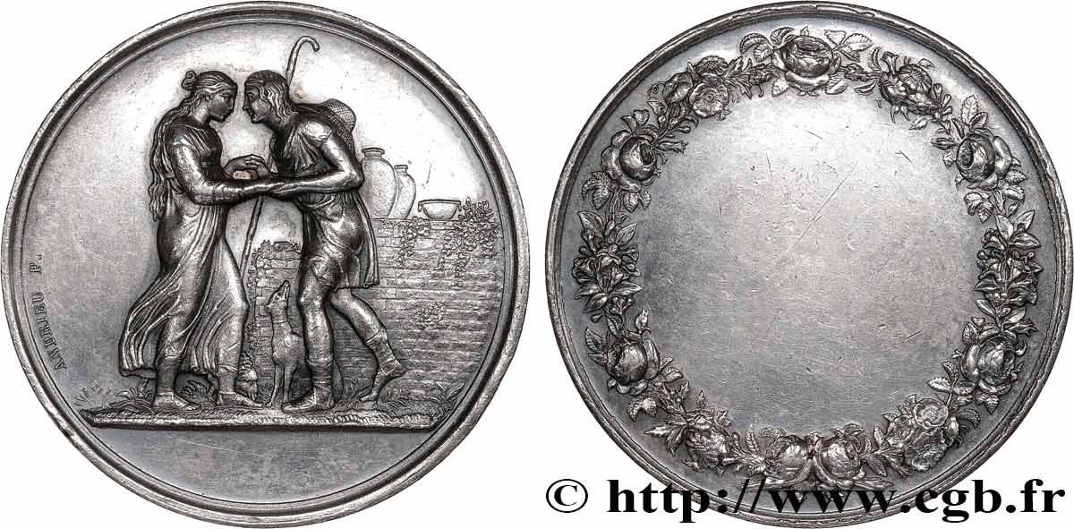 AMOUR ET MARIAGE Médaille de mariage, Jacob et Rachel, Stéphanie Napoléon et le Prince Louis de Bade SS