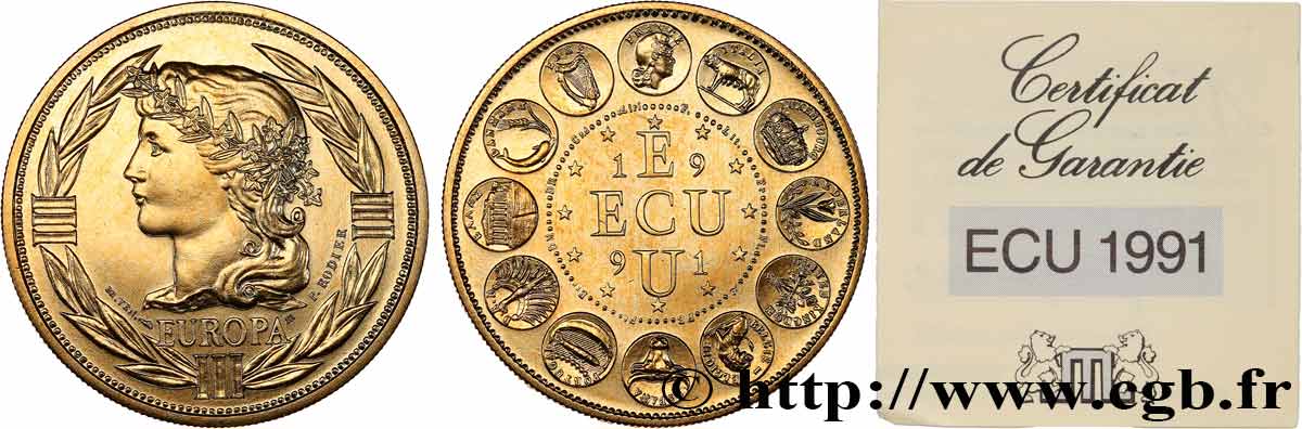 CINQUIÈME RÉPUBLIQUE ECU Europa SUP