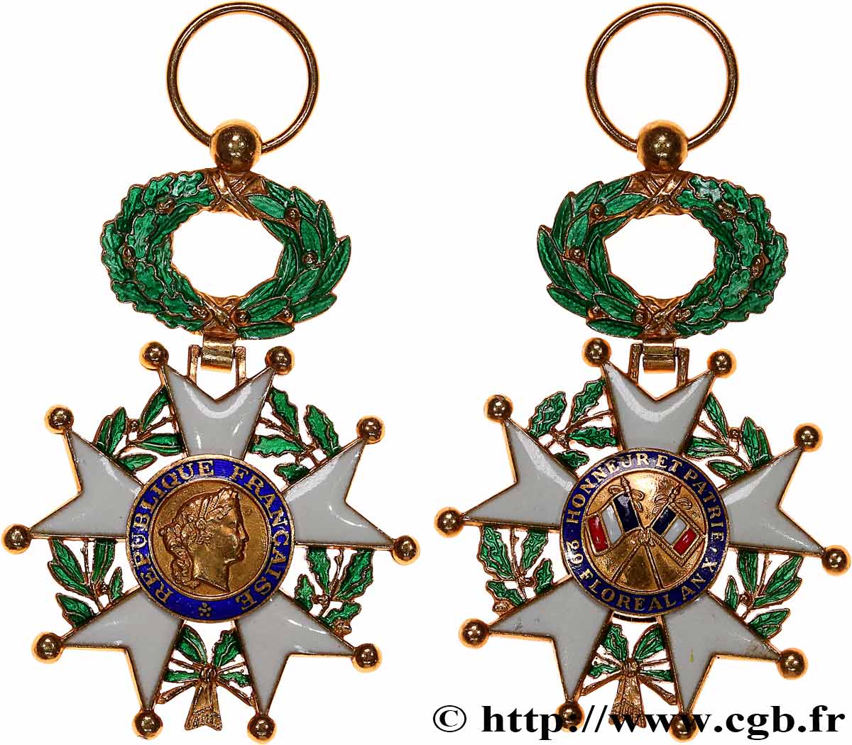 CINQUIÈME RÉPUBLIQUE Légion d’Honneur - Chevalier SUP/TTB+