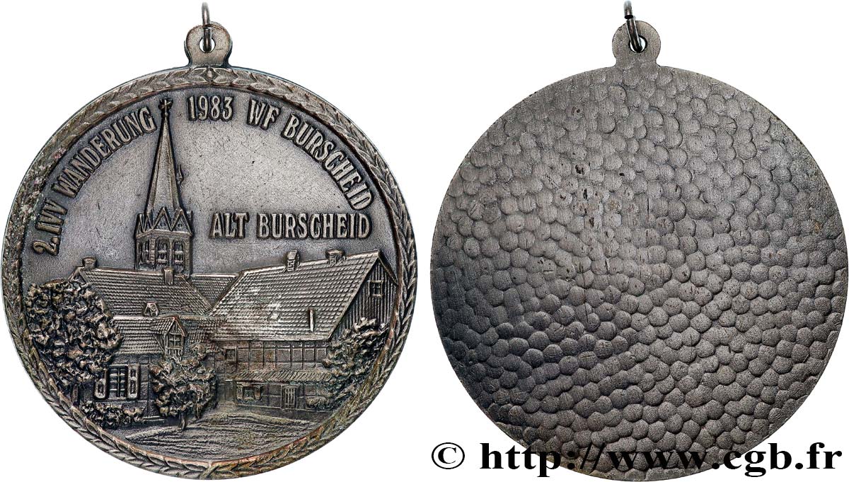 ALEMANIA Médaille, Ville de Burscheid MBC+