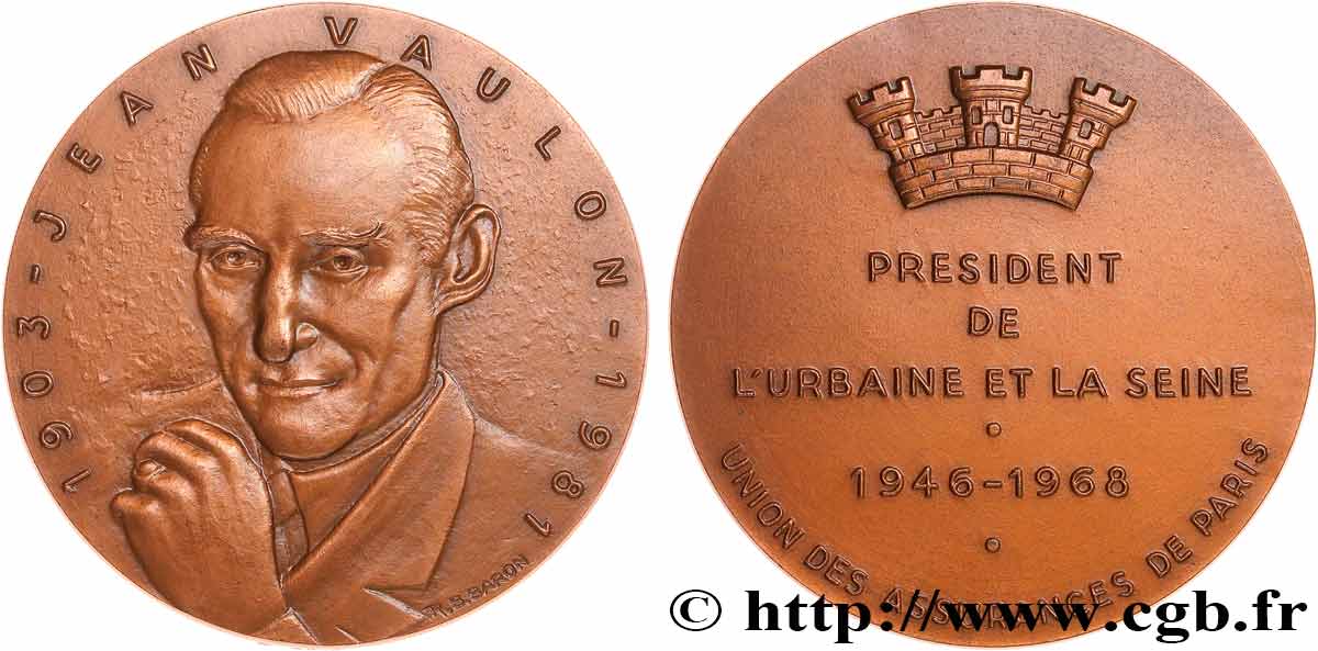 INSURANCES Médaille, Jean Vaulon AU
