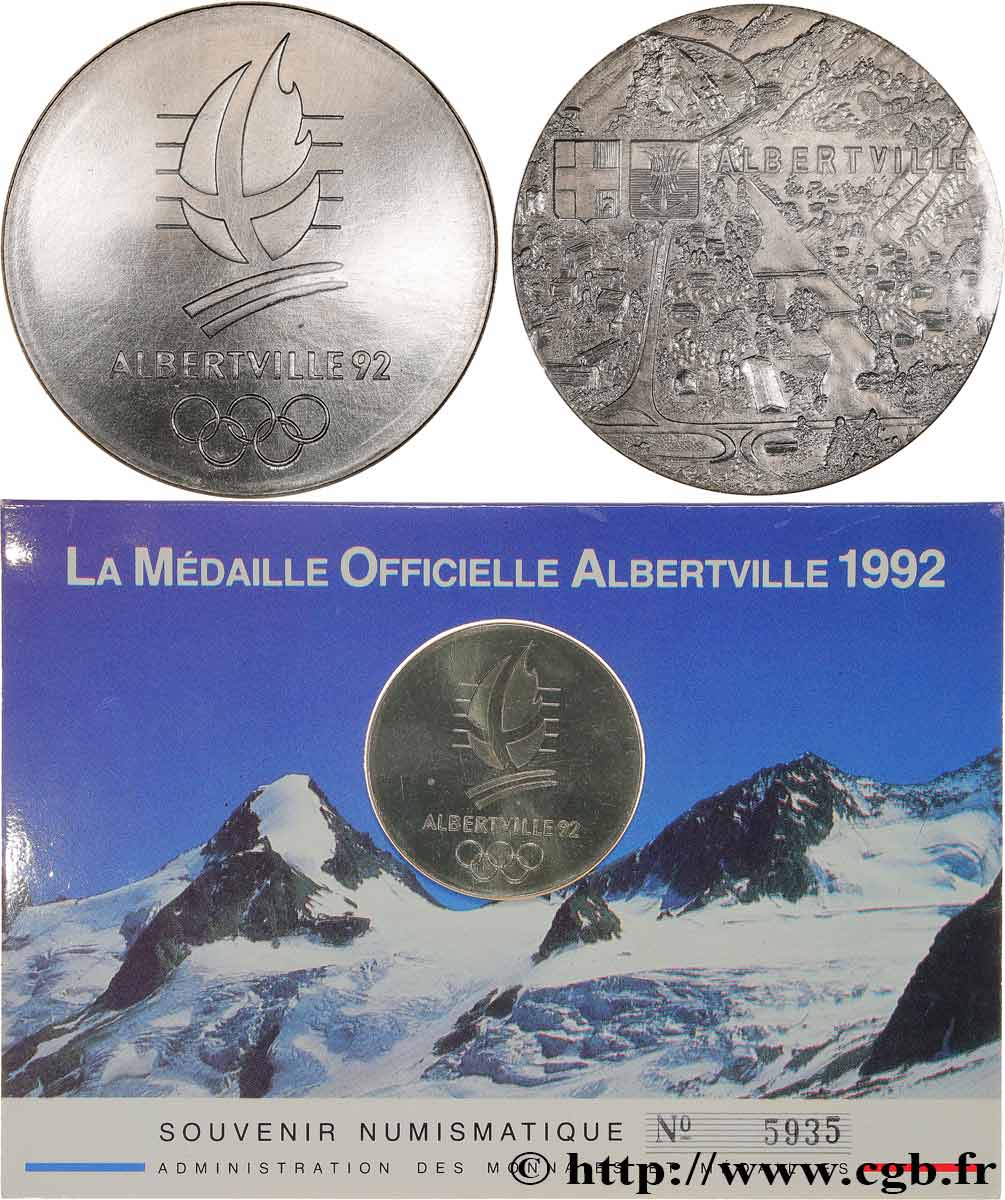 SPORTS Médaille, Souvenir numismatique, Premier jour SPL