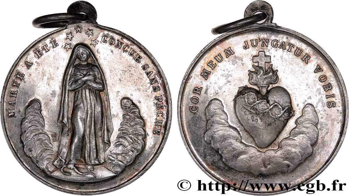 MÉDAILLES RELIGIEUSES Médaille, Vierge Marie TTB+
