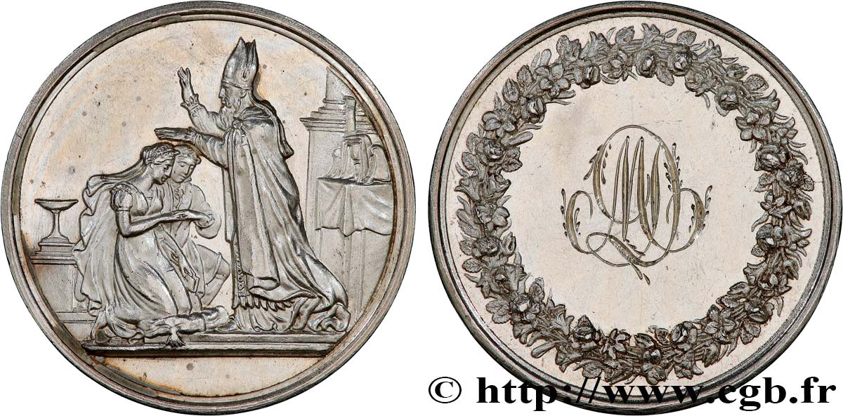 AMOUR ET MARIAGE Médaille de mariage SUP