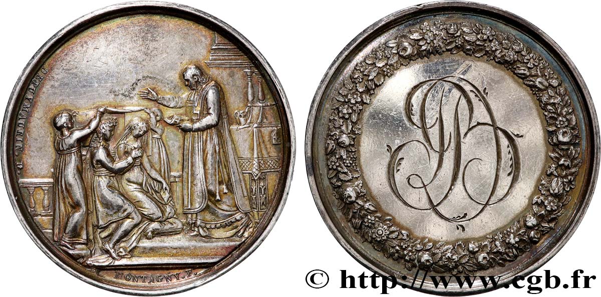 AMOUR ET MARIAGE Médaille de mariage MBC+