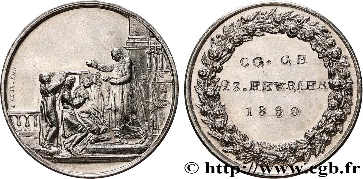 AMOUR ET MARIAGE Médaille de mariage TTB+