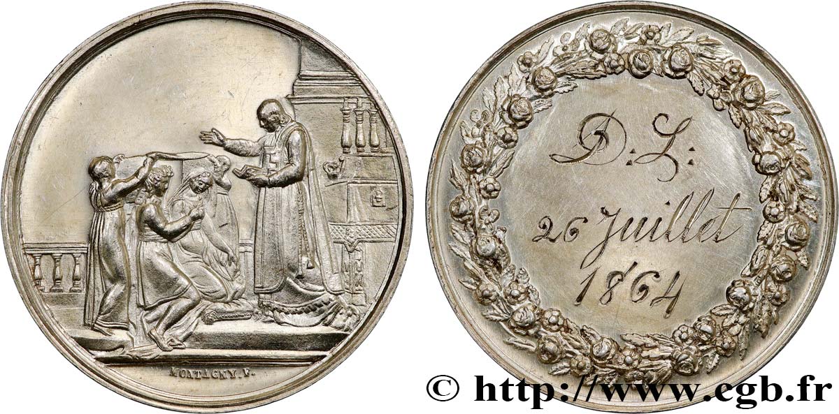 AMOUR ET MARIAGE Médaille de mariage SUP