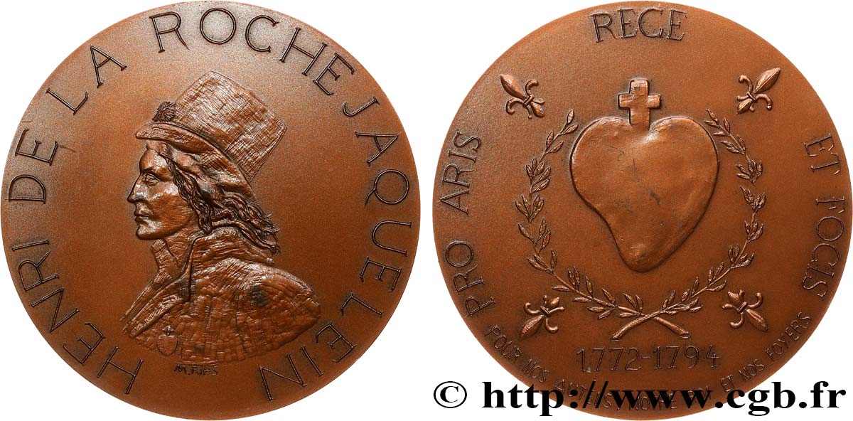 CONVENZIONE NAZIONALE Médaille, Henri de La Rochejaquelein SPL