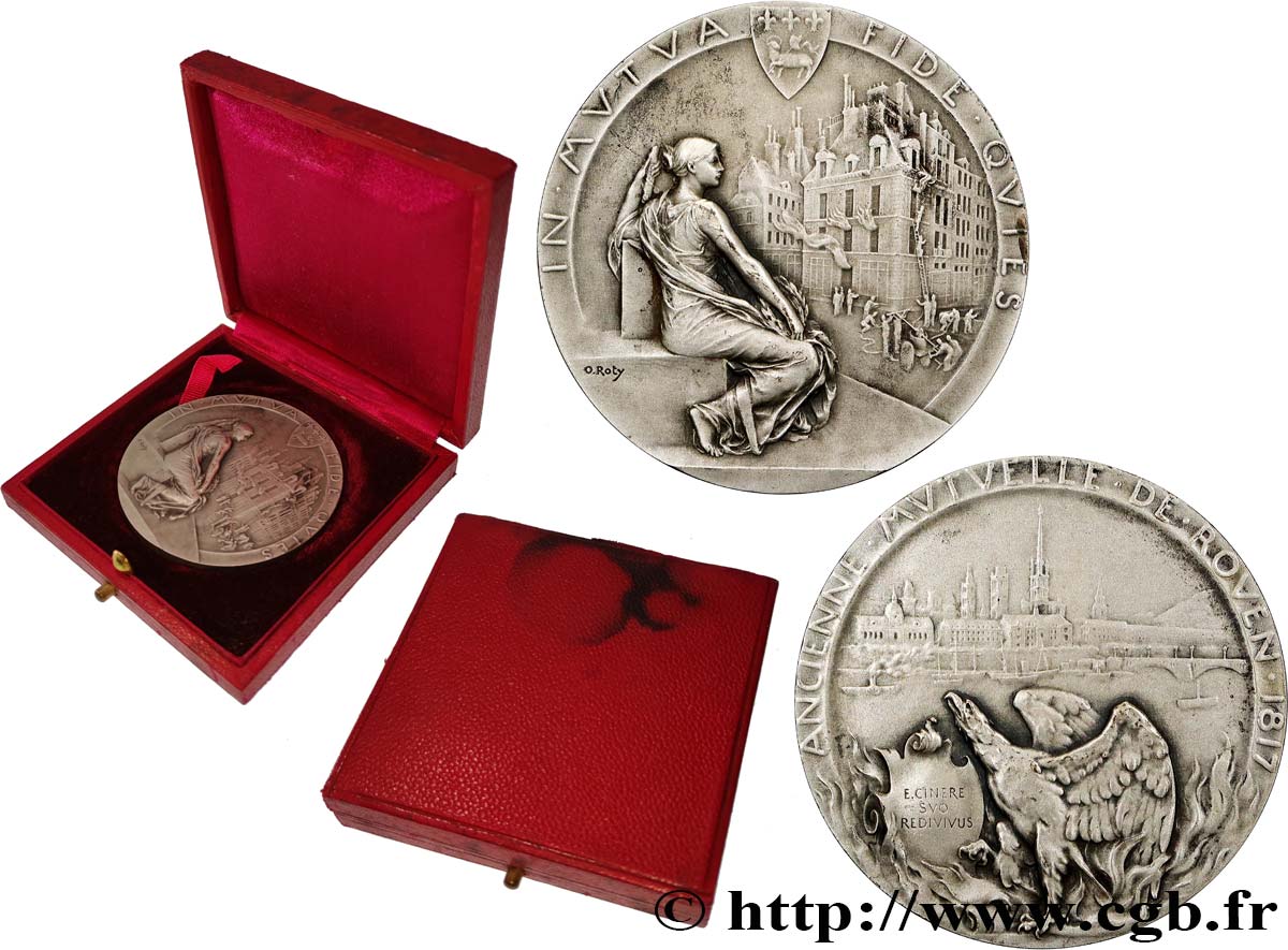 ASSURANCES Médaille, Ancienne Mutuelle de Rouen AU