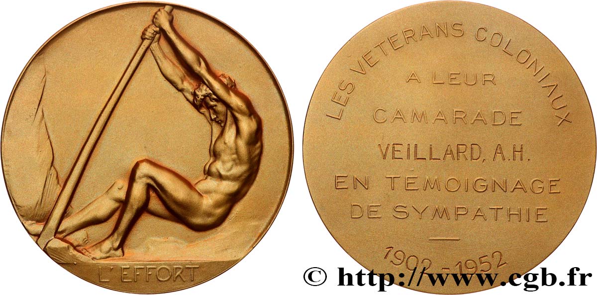 BELGIUM Médaille, L’effort, Témoignage de sympathie, Vétérans coloniaux MS