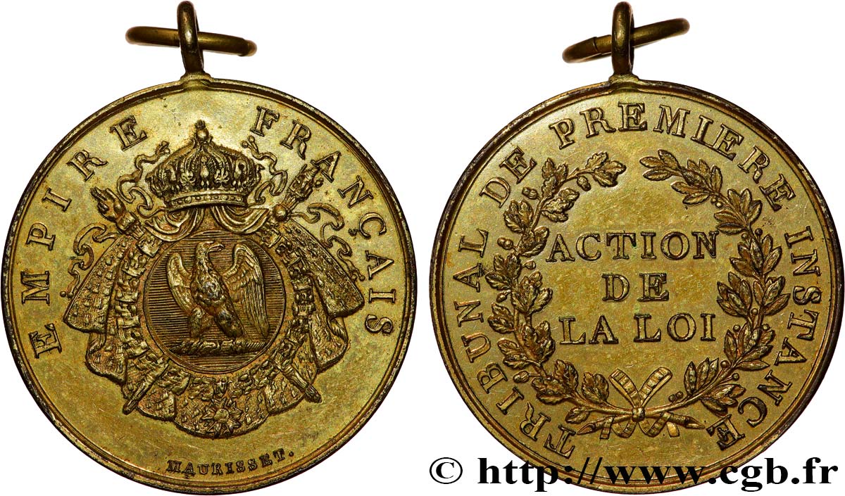 NAPOLEON S EMPIRE Médaille, Tribunal de première instance, Action de la loi AU/AU