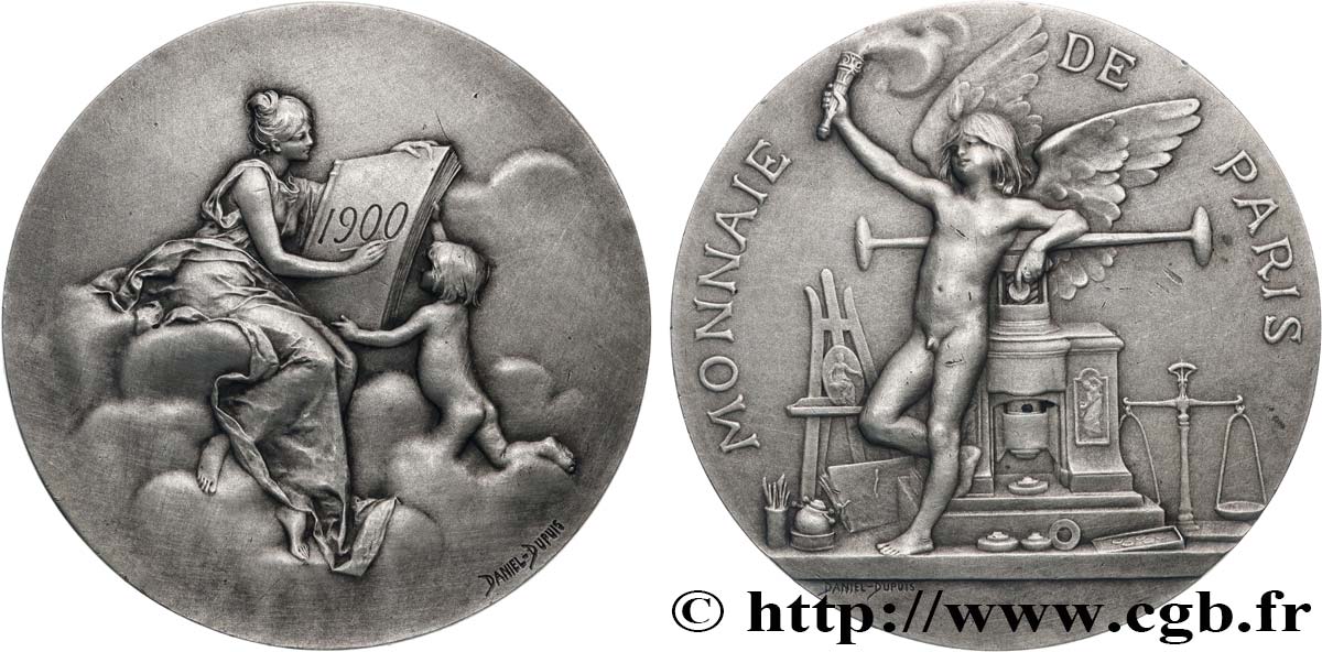 TERCERA REPUBLICA FRANCESA Médaille, Monnaie de Paris EBC/MBC+