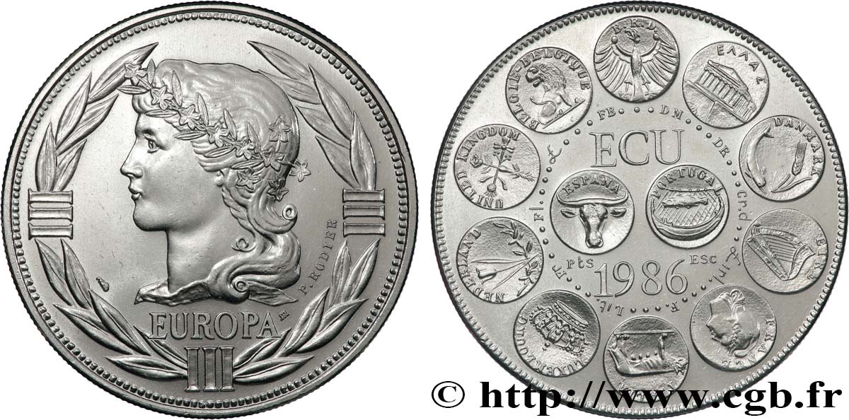 CINQUIÈME RÉPUBLIQUE ECU Europa SUP