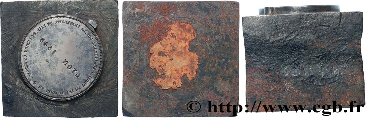 DEUXIÈME RÉPUBLIQUE Matrice du revers, Dénonciation des inégalités sociales TTB+