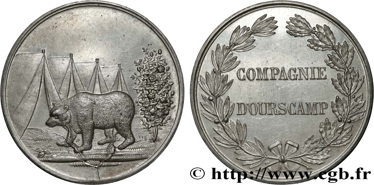 SOCIÉTÉS COMMERCIALES Médaille, Compagnie d’Ourscamp VZ