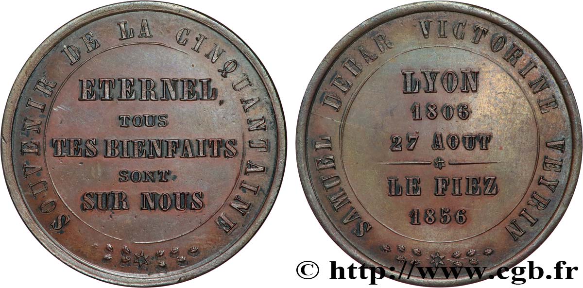 AMOUR ET MARIAGE Médaille, Noces d’or TTB+