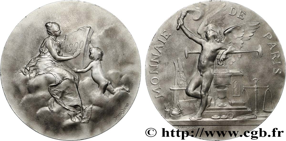 TERCERA REPUBLICA FRANCESA Médaille, Monnaie de Paris EBC/MBC+