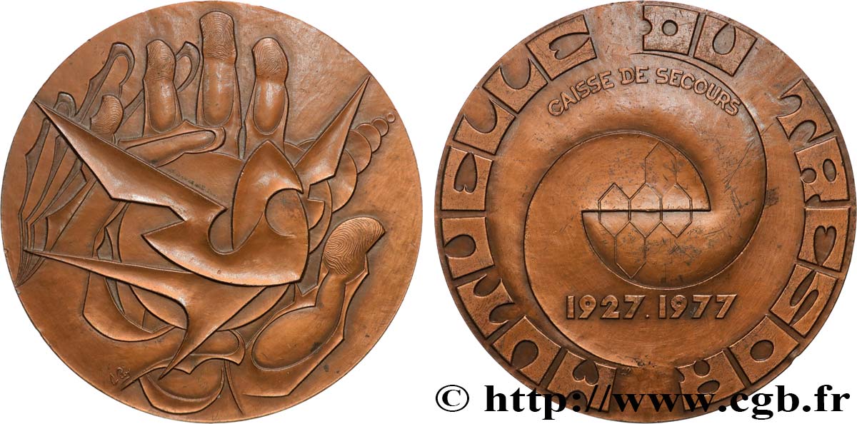 ASSURANCES Médaille, Mutuelle du trésor TTB+