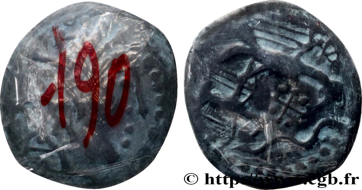 GALLIA - CARNUTES (Beauce area) Médaille, Reproduction d’un Bronze “aux oiseaux et au serpent”, n°190 MS