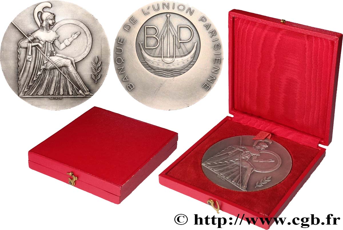 BANQUES - ÉTABLISSEMENTS DE CRÉDIT Médaille, Banque de l’Union Parisienne SUP