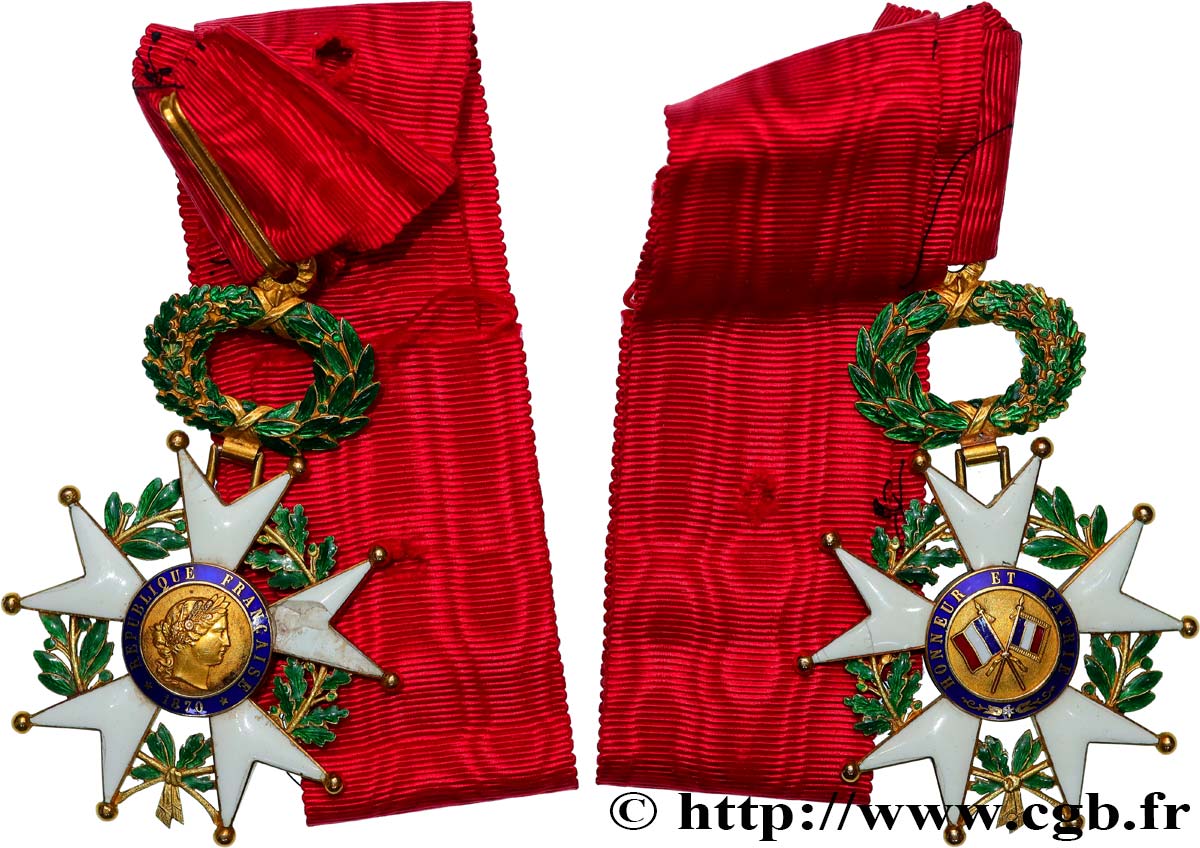 CINQUIÈME RÉPUBLIQUE Légion d’Honneur - Commandeur TTB