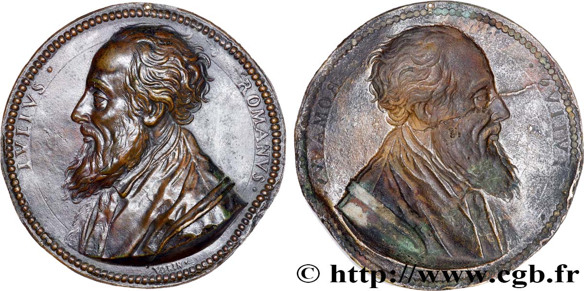 LITERATURE : WRITERS - POETS Fonte ancienne, Julius Romanus par Varin MBC+