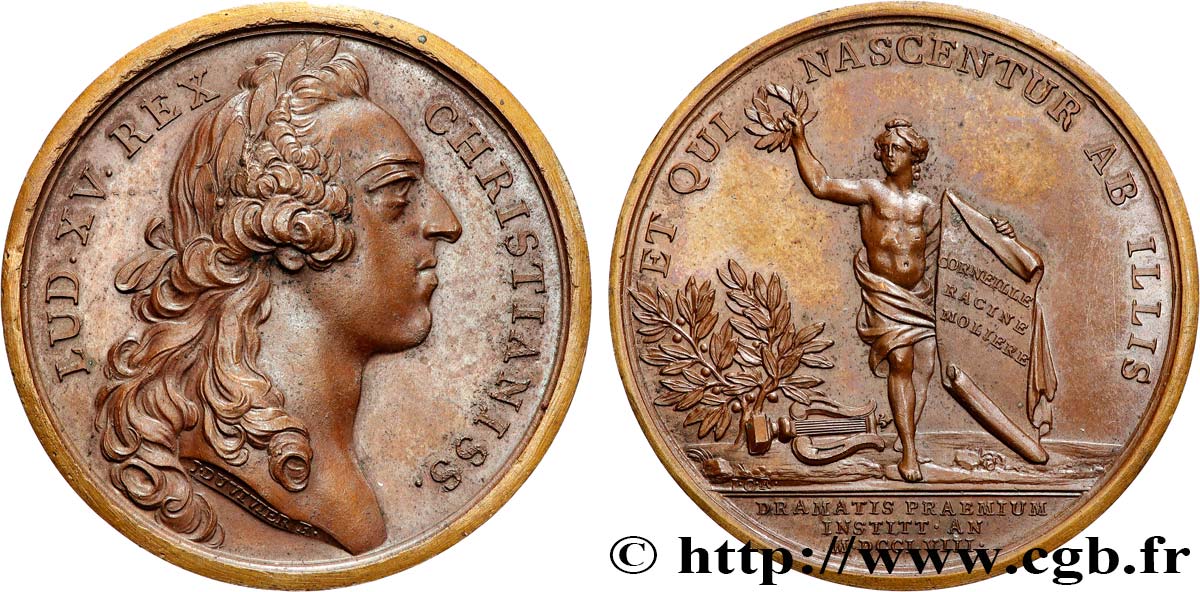 LOUIS XV THE BELOVED Médaille, Prix de l’art dramatique AU