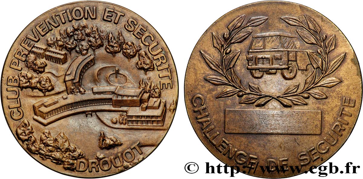 ASSURANCES Médaille, Club prévention et sécurité TTB