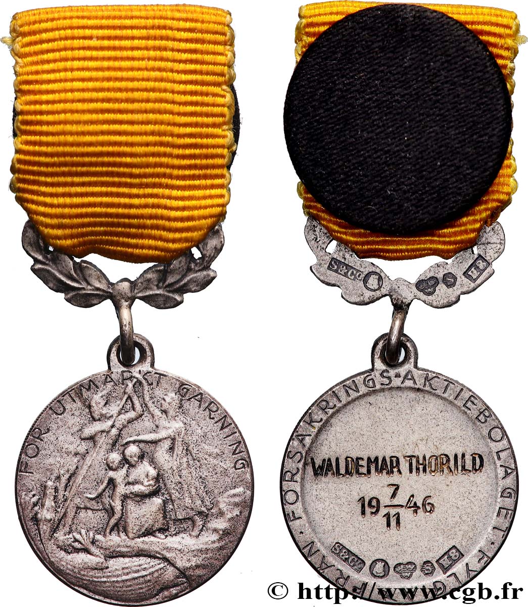 SUÈDE Médaille, Fylgia SPL