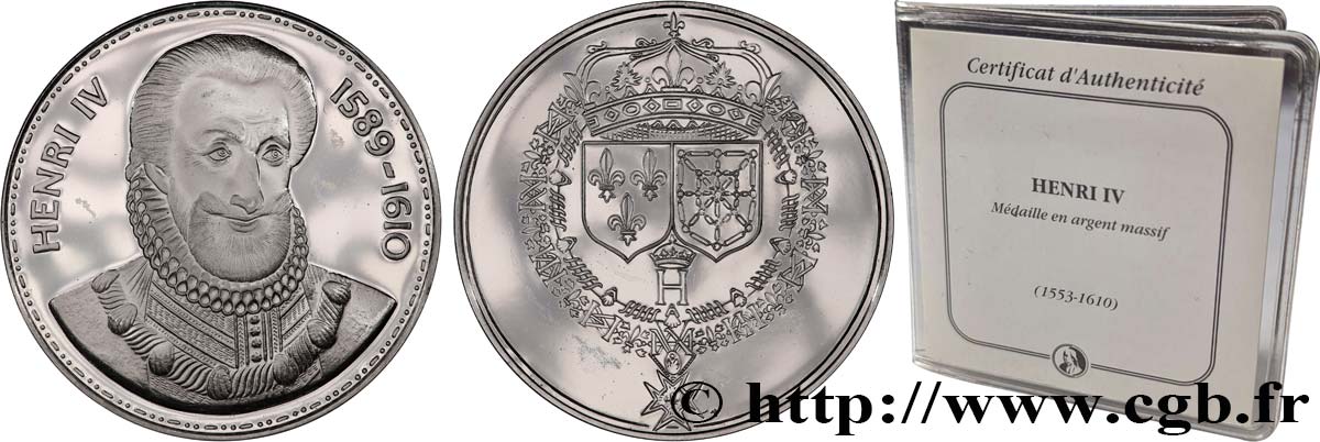 HENRY IV Médaille, Henri IV MS