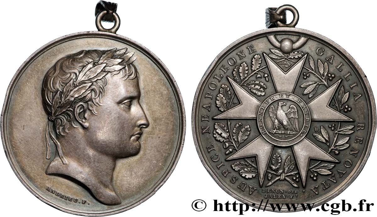 GESCHICHTE FRANKREICHS Médaille, Légion d’honneur, refrappe fVZ