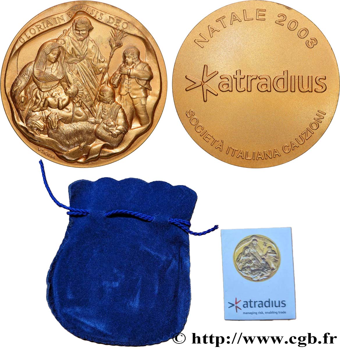 ITALY Médaille, Atradius AU