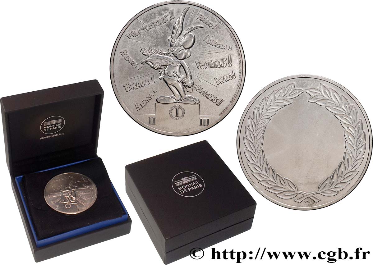 V REPUBLIC Médaille, Astérix aux jeux olympiques, EA AU