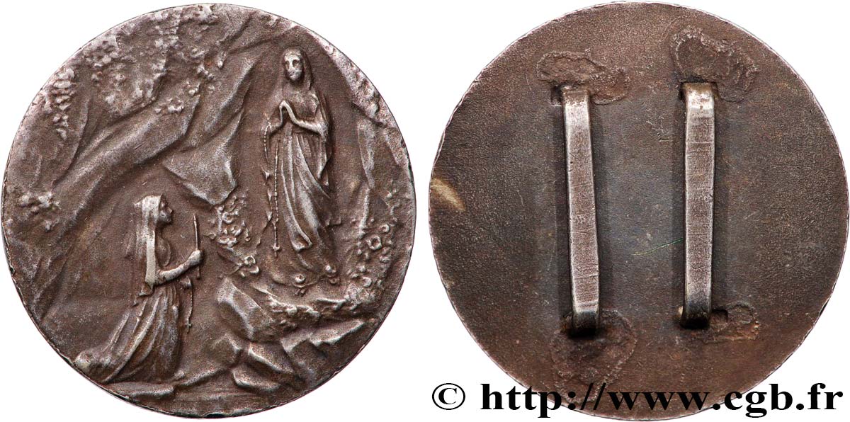 RELIGIOUS MEDALS Médaille, Bernadette de Soubirou AU