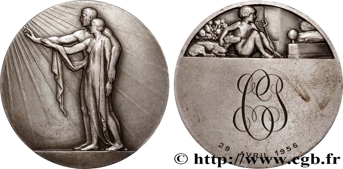 AMOUR ET MARIAGE Médaille de mariage XF