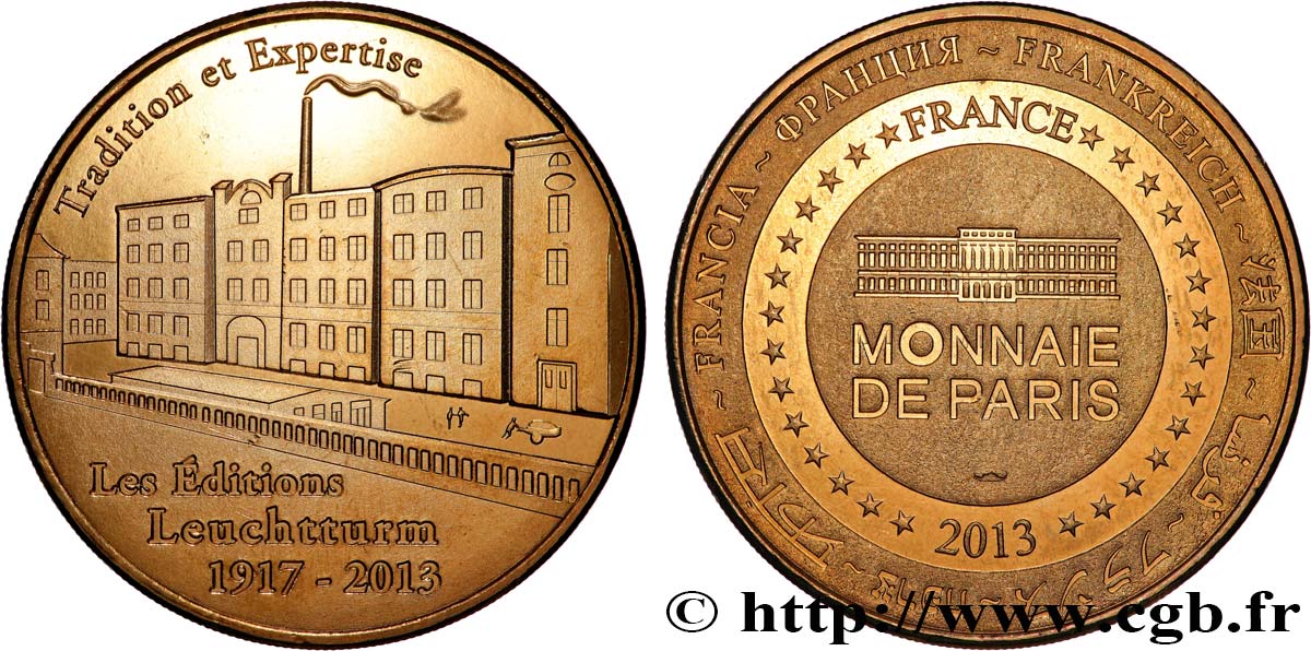 TOURISTIC MEDALS Médaille touristique, Les Éditions Leuchtturm MS