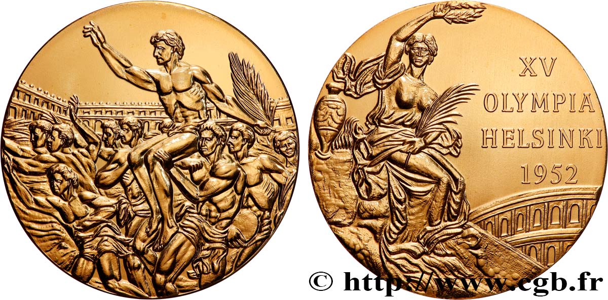 JEUX OLYMPIQUES Médaille, Jeux olympiques d’Helsinki SPL