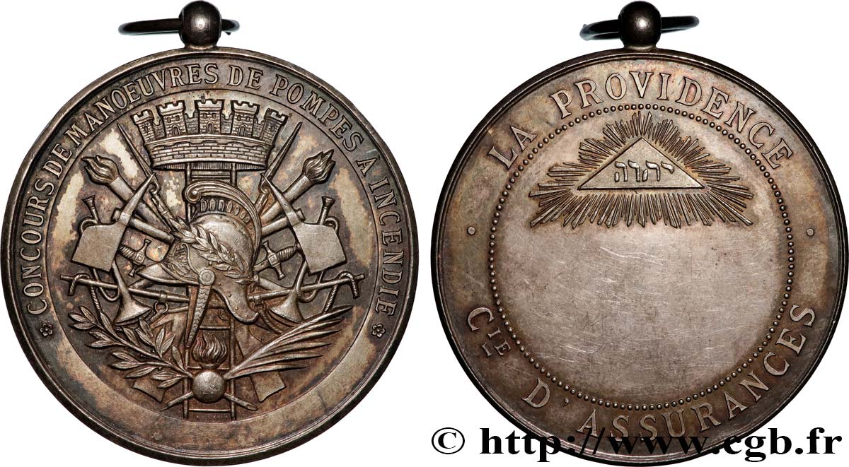 ASSURANCES Médaille, La Providence TTB+