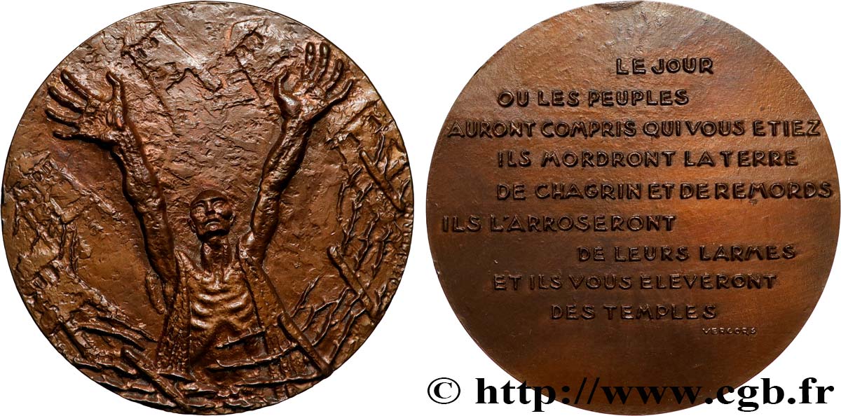 QUINTA REPUBBLICA FRANCESE Médaille, Vercors q.SPL