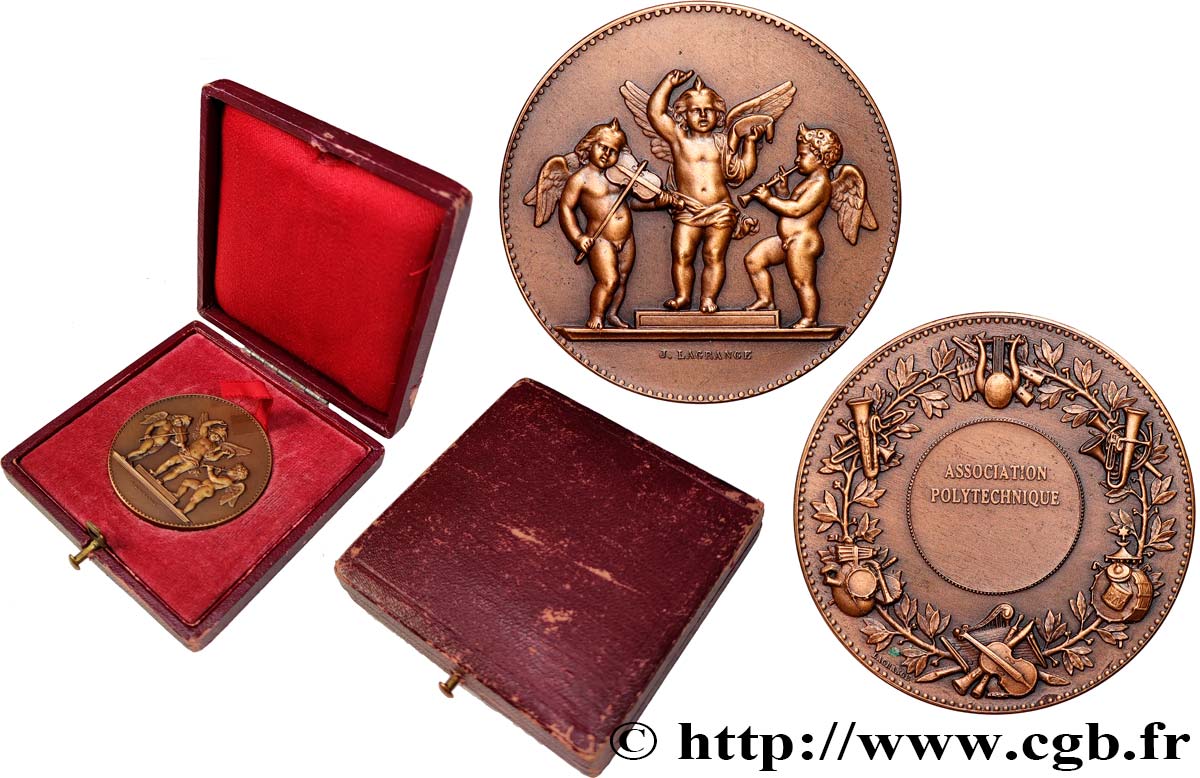 TROISIÈME RÉPUBLIQUE Médaille, Association polytechnique SUP
