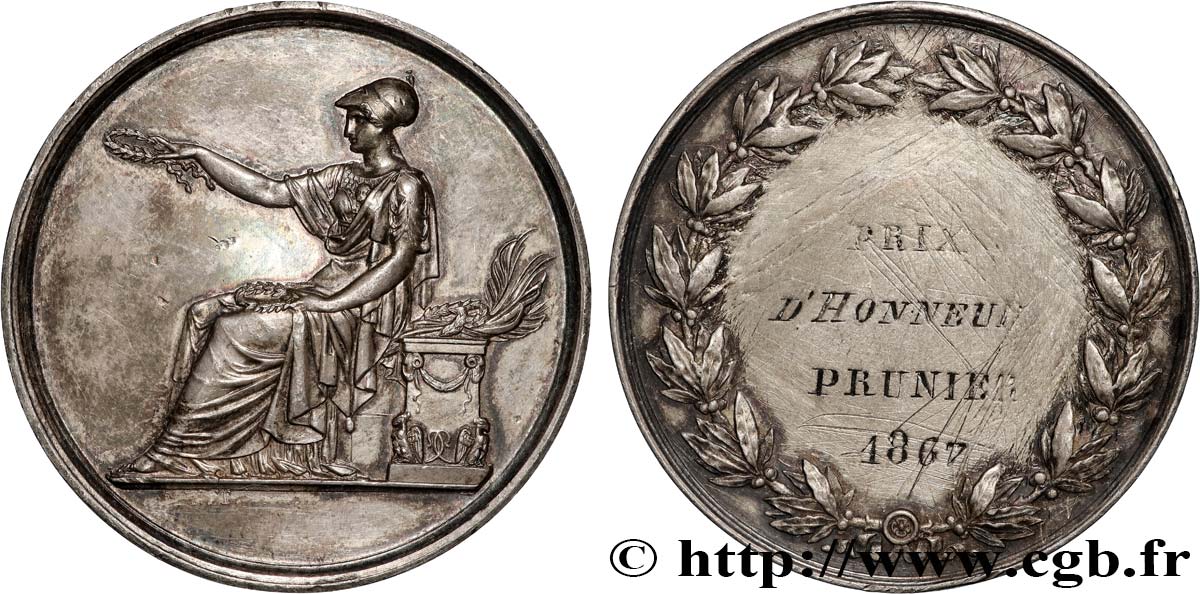 ZWEITES KAISERREICH Médaille, Prix d’honneur fSS