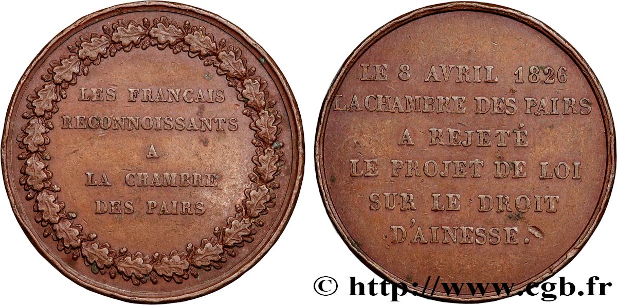 KARL X Médaille, Projet de loi sur le droit d’ainesse SS