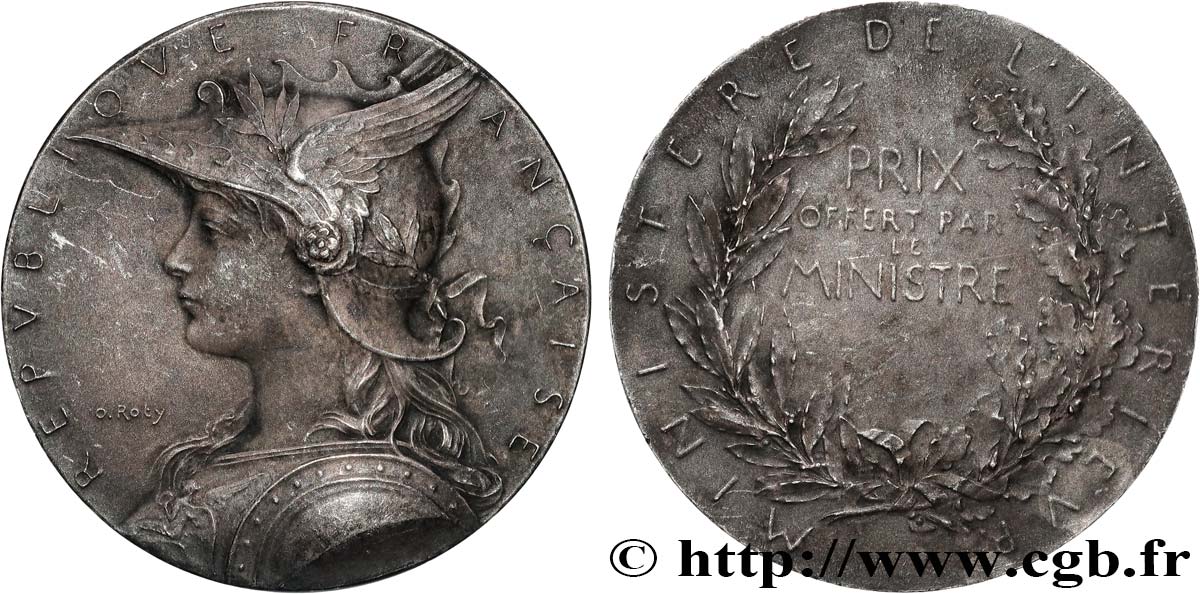 III REPUBLIC Médaille, Concours de tir XF