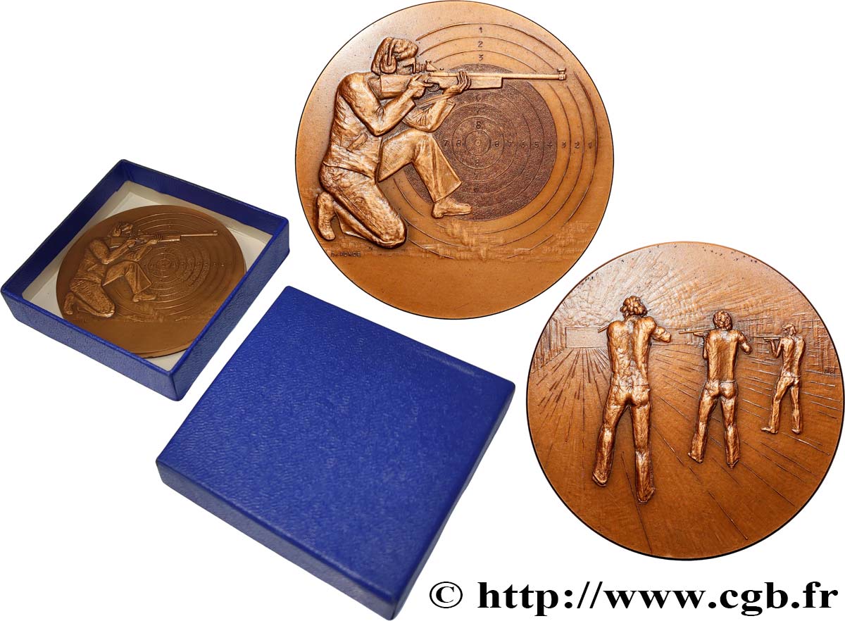 V REPUBLIC Médaille, Tir au fusil AU